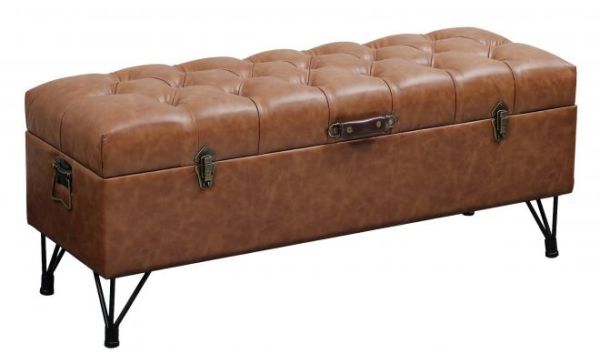 アンティーク調 TRUNK BENCH トランク ベンチ イス 椅子 収納 インテリア 家具 おしゃれ 飾り 小物入れ 【19041】拍卖