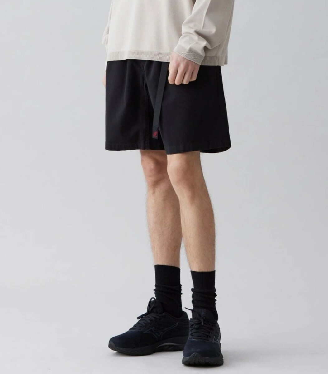 新品 GRAMICCI グラミチ UNFILO 別注 ショーツ ブラック 黒 M ストレッチ コットン ショートパンツ ハーフパンツ メンズ 拍卖