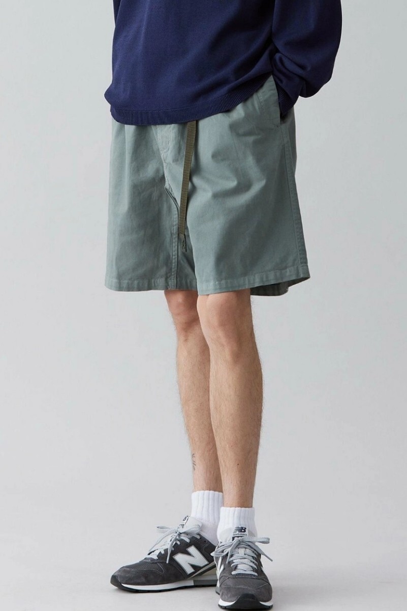 新品 GRAMICCI グラミチ UNFILO 別注 ショーツ グレー XXL 2XL ストレッチ コットン ショートパンツ ハーフパンツ メンズ拍卖