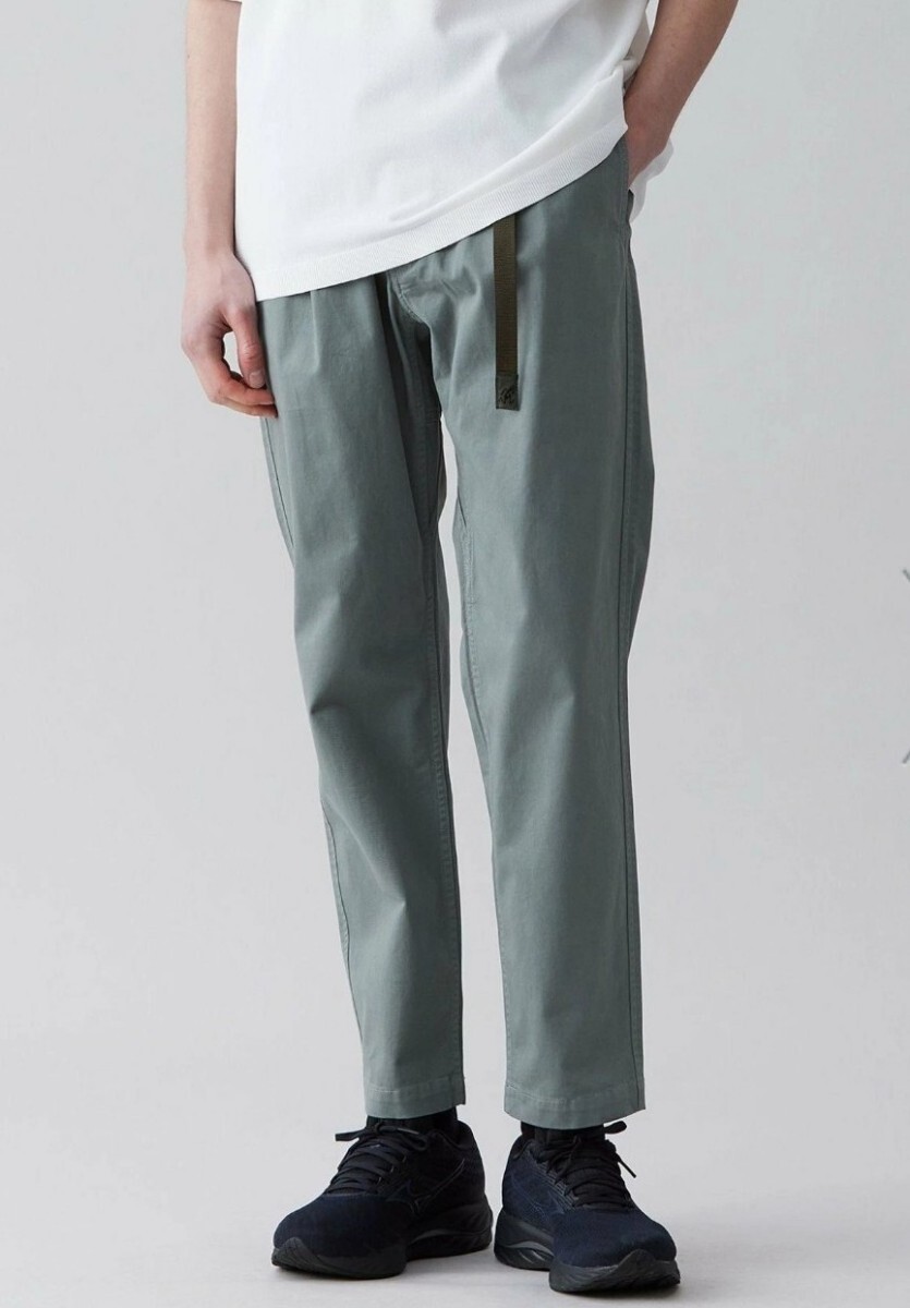 新品 定価16500 GRAMICCI グラミチ UNFILO 別注 ロングパンツ XL グレー ストレッチ コットン ジップポケット パンツ メンズ拍卖