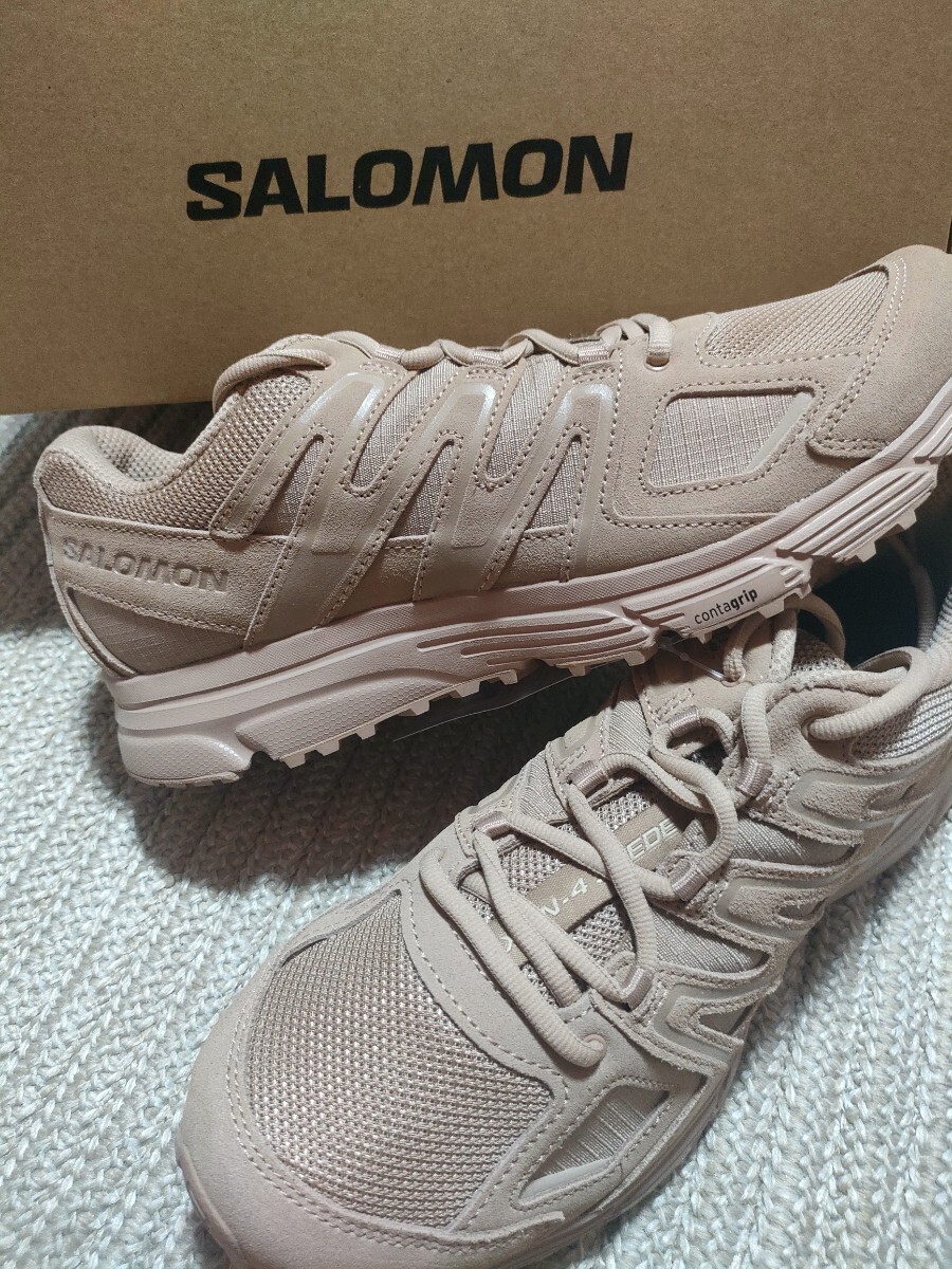 新品 定価19800 SALOMON スニーカー XMN-4 ベージュ 28.5cm サロモン メンズ拍卖