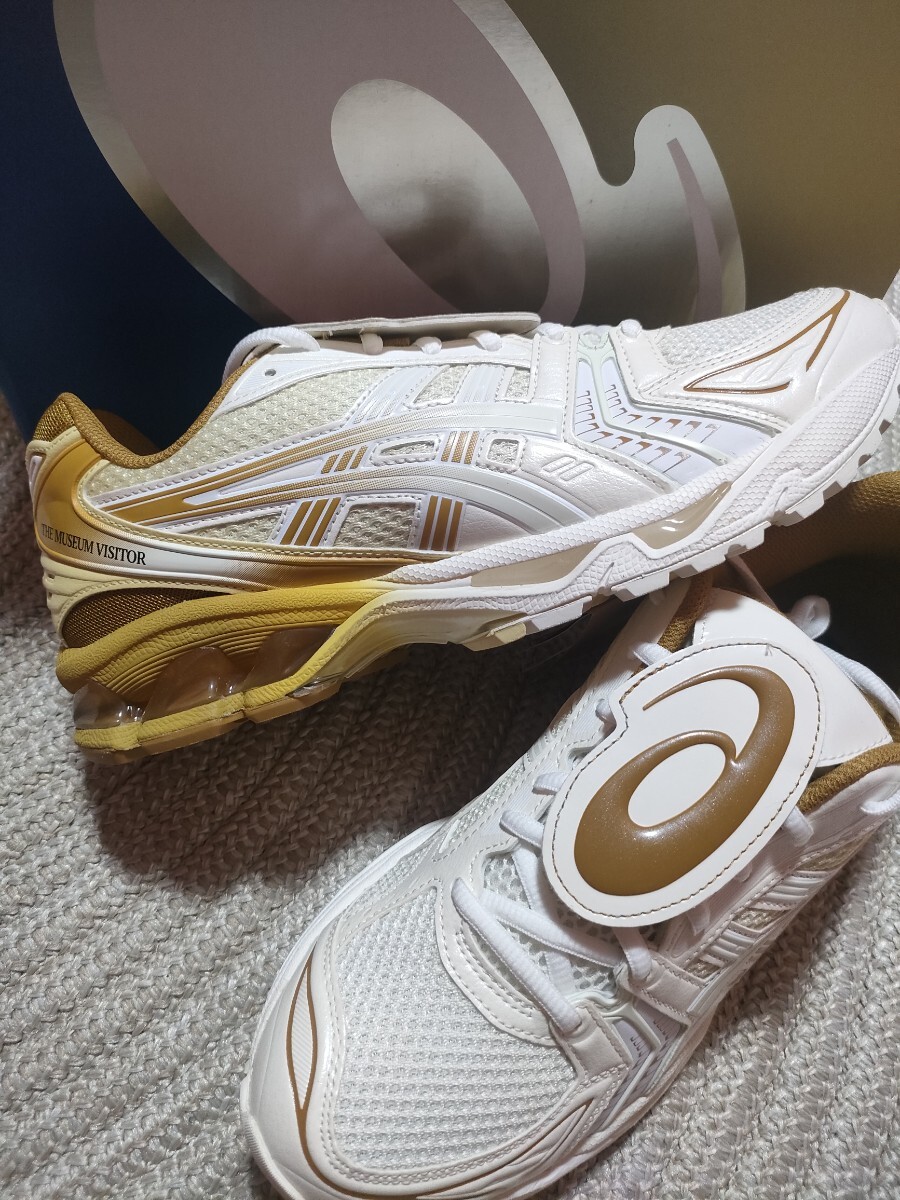 新品 定価26400 asics アシックス ゲルカヤノ 14 27.5cm GEL-KAYANO クリーム ミネラルブラウン スニーカー メンズ拍卖