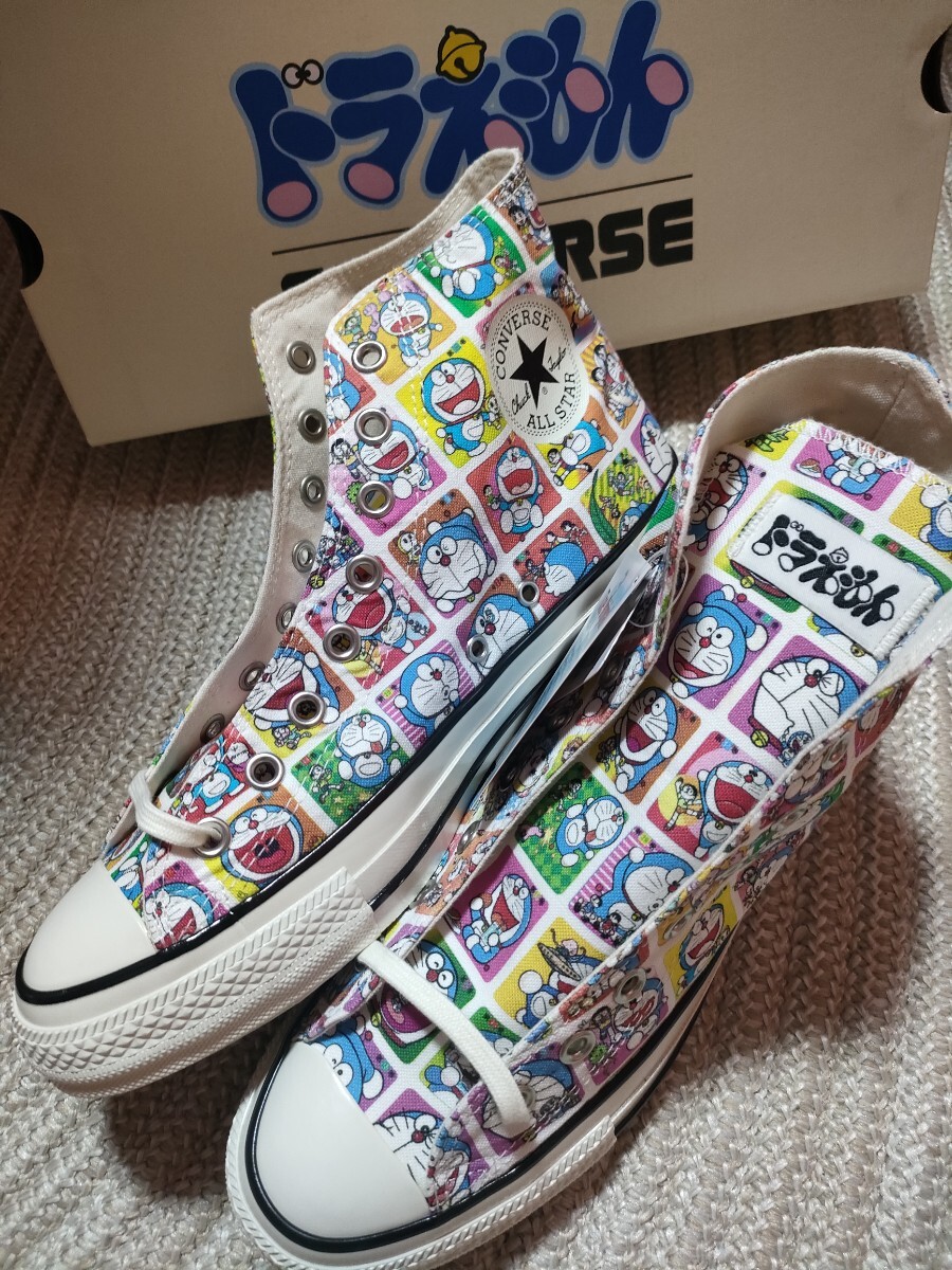 新品 未使用 CONVERSE ALL STAR HI ドラえもん 28cm コンバース オールスター ハイカット 別注 コラボ拍卖