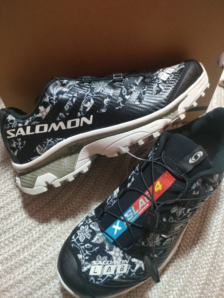 新品 定価30800 SALOMON スニーカー XT-4 OG NEEDLE POINT 29cm ブラック クイックレース サロモン メンズ拍卖