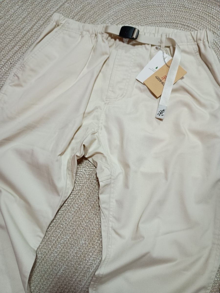 新品 定価14300 GRAMICCI ロングパンツ ユナイテッドアローズ GLR 別注 ストレッチ XL ナチュラルカラー グラミチ パンツ テーパード拍卖