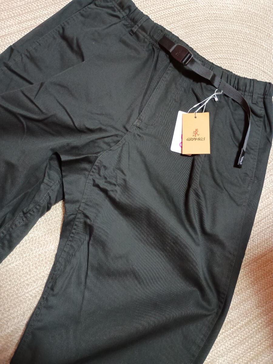 新品 定価14300 GRAMICCI LOWERCASE 別注 ストレッチ パンツ XL ブラック 黒 ワンタック グラミチ メンズ ロングパンツ ロウワーケース拍卖