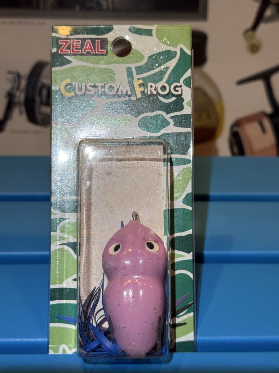 ZEAL カスタムフロッグ パープル 未使用超美品 トップウォーター トップ 拍卖