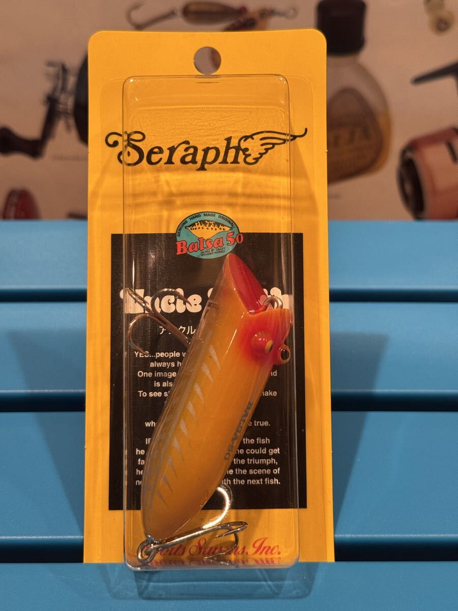 ザウルス アンクルスミス・セラフ 20g #072 未開封超美品 SAURUS Balsa50 トップウォーター バルサ50拍卖