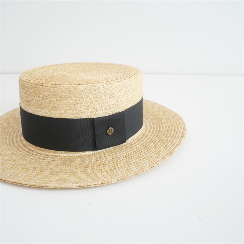 2024SS / 未使用 / journal standard luxe購入品 / OLIVER HATS オリバーハット / BOATER HAT ハット 帽子 / 24095450000810 / 2507-0730拍卖