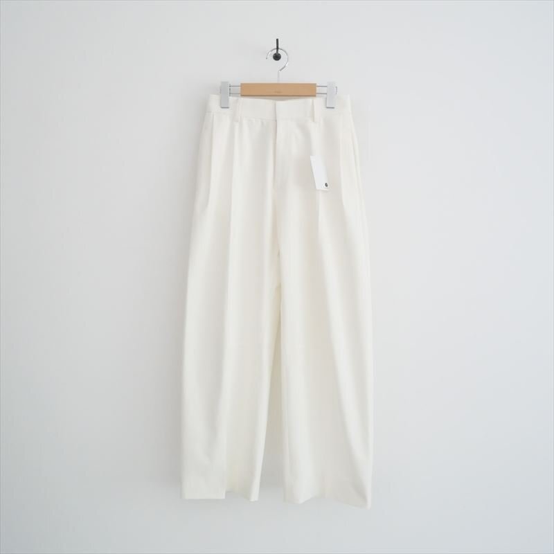 2023SS / MUSE de Deuxieme Classe ドゥーズィエムクラス / TUCK CHINO WIDE パンツ 34 / 23030520404010 / 2507-1270拍卖