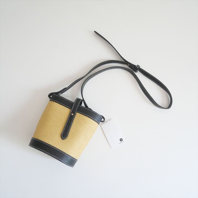 2024SS / IENA購入品 / Kabinett カビネ / RAFFIA BUCKET BAG ラフィアバケットバッグ / 24092910004710 / 2507-0438拍卖