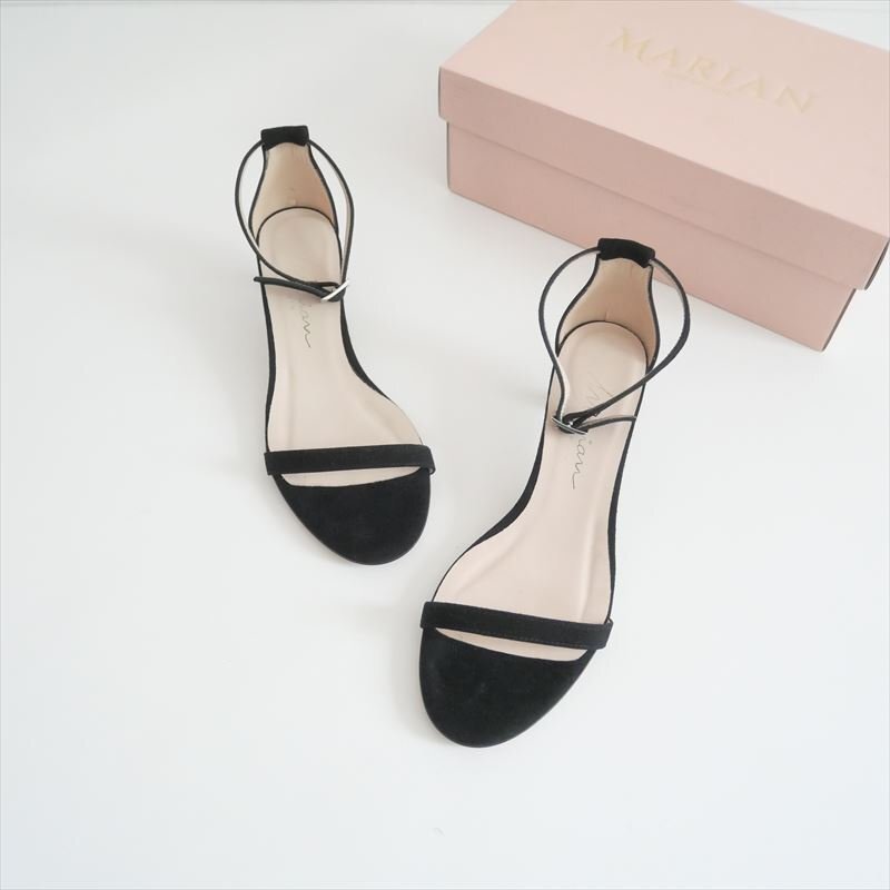 2024SS / SPICK&SPAN別注 / MARIAN マリアン / アンクルストラップサンダル 38 / 24093210004610 / 2409-0110拍卖