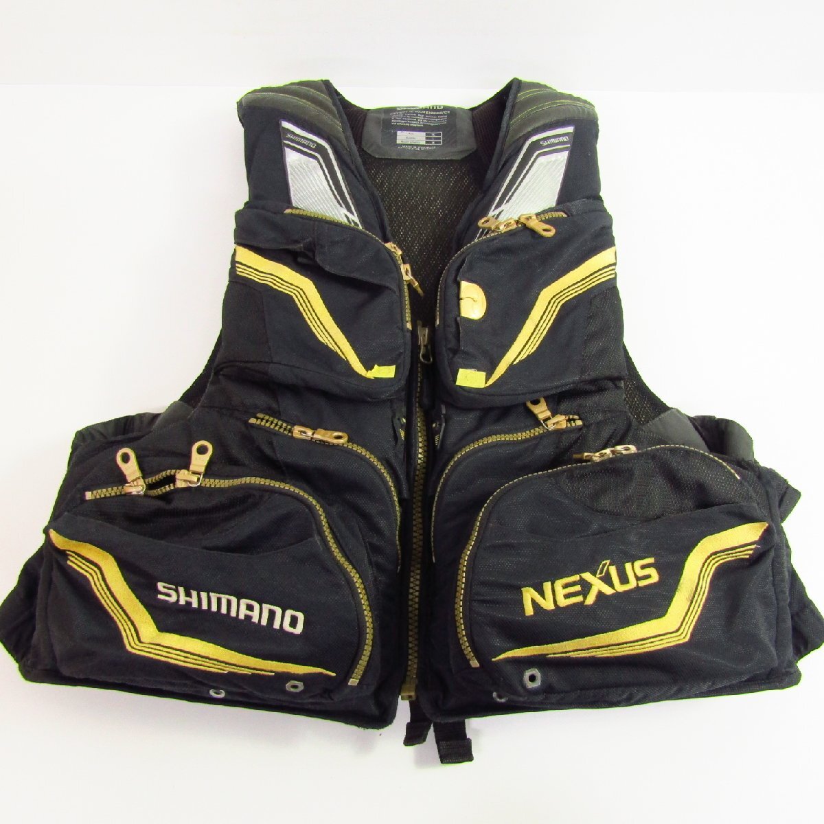 SHIMANO シマノ NEXUS ネクサス フローティングベスト SIZE:XL VF121N ▼SP11088拍卖