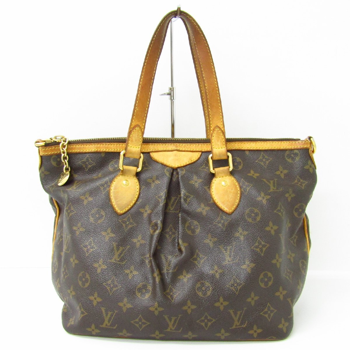 LOUIS VUITTON ルイ・ヴィトン パレルモ PM ハンドバッグ トートバッグ モノグラム M40145 カバン ▼SB5637拍卖