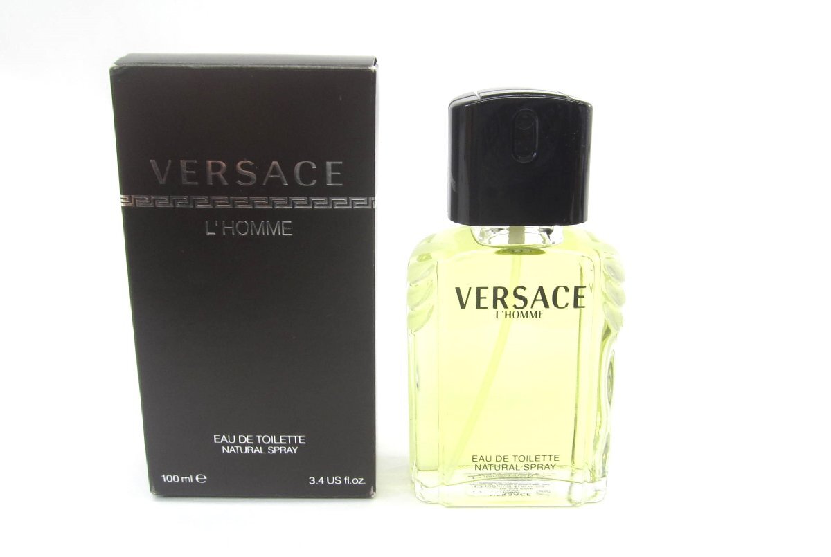 VERSACE ヴェルサーチ L'HOMME 100ml 香水 ∠UA12059拍卖