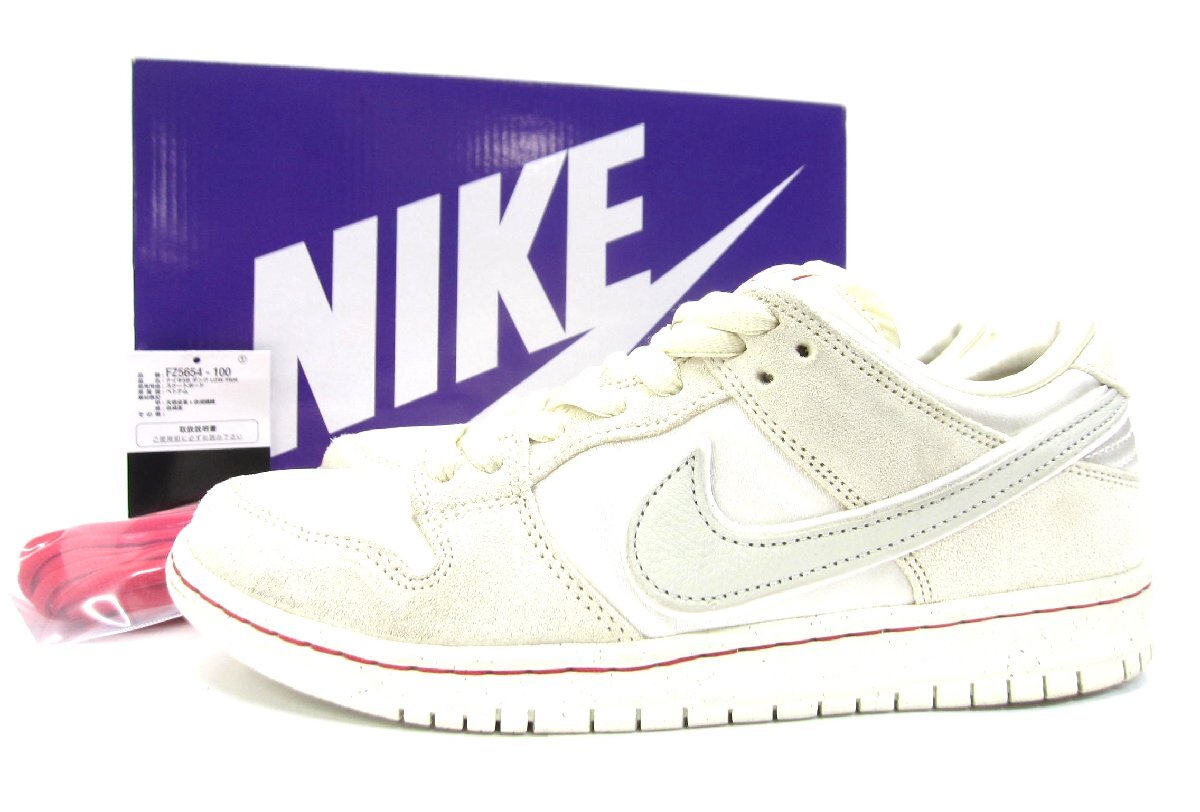 NIKE ナイキ SB DUNK LOW PRM ダンク ロー プレミアム FZ5654-100 SIZE:26.5cm メンズ □UT13851拍卖