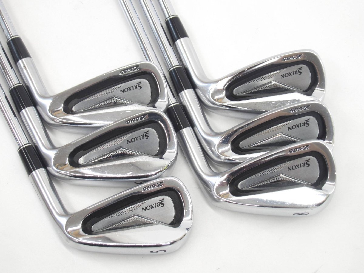 DUNLOP ダンロップ SRIXON Z585 N.S.PRO950GH D.S.T. フレックス:S #5~9/P 6本 アイアンセット #US5506拍卖