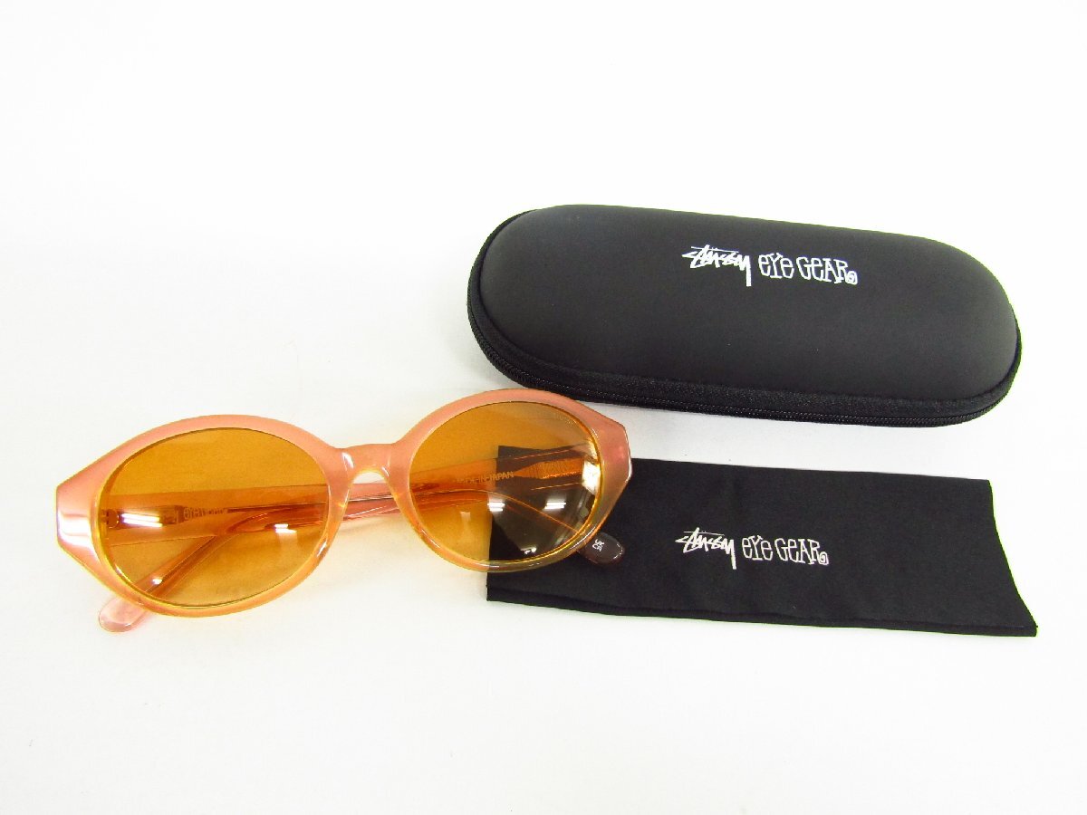 STUSSY ステューシー サングラス ケース付き ▼AC26406拍卖