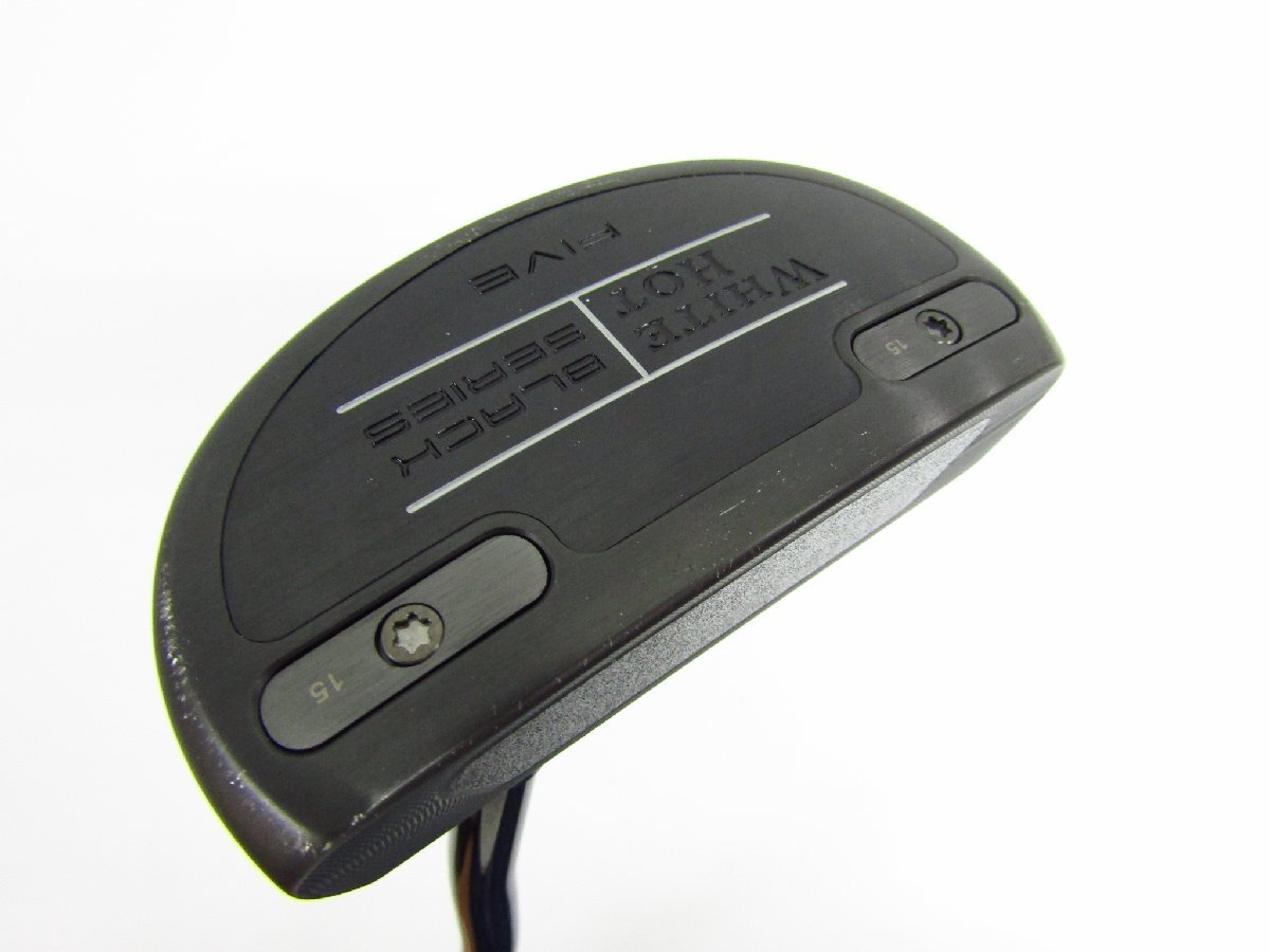 オデッセイ WHITE HOT BLACK FIVE ゴルフ パター 32.5インチ★SP11153拍卖