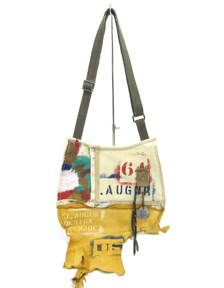 J.AUGUR DESIGN ジュディーオーガーデザイン ショルダーバッグ リメイク★BG4379拍卖