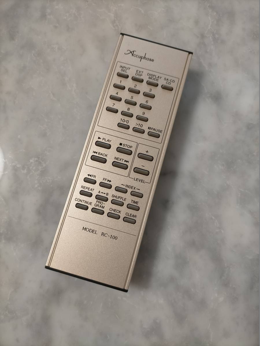 Accuphase(アキュフェーズ) CDプレーヤー用リモコン(remote) 対応機種:DP-100 (管理1)拍卖
