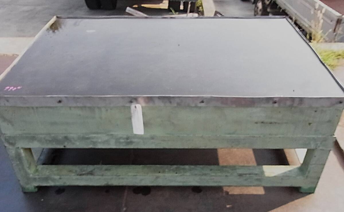 ま箱型定盤 重量定盤 1020 X 1550 mm H=570 機械加工・設備機械・精密加工おすすめ品拍卖