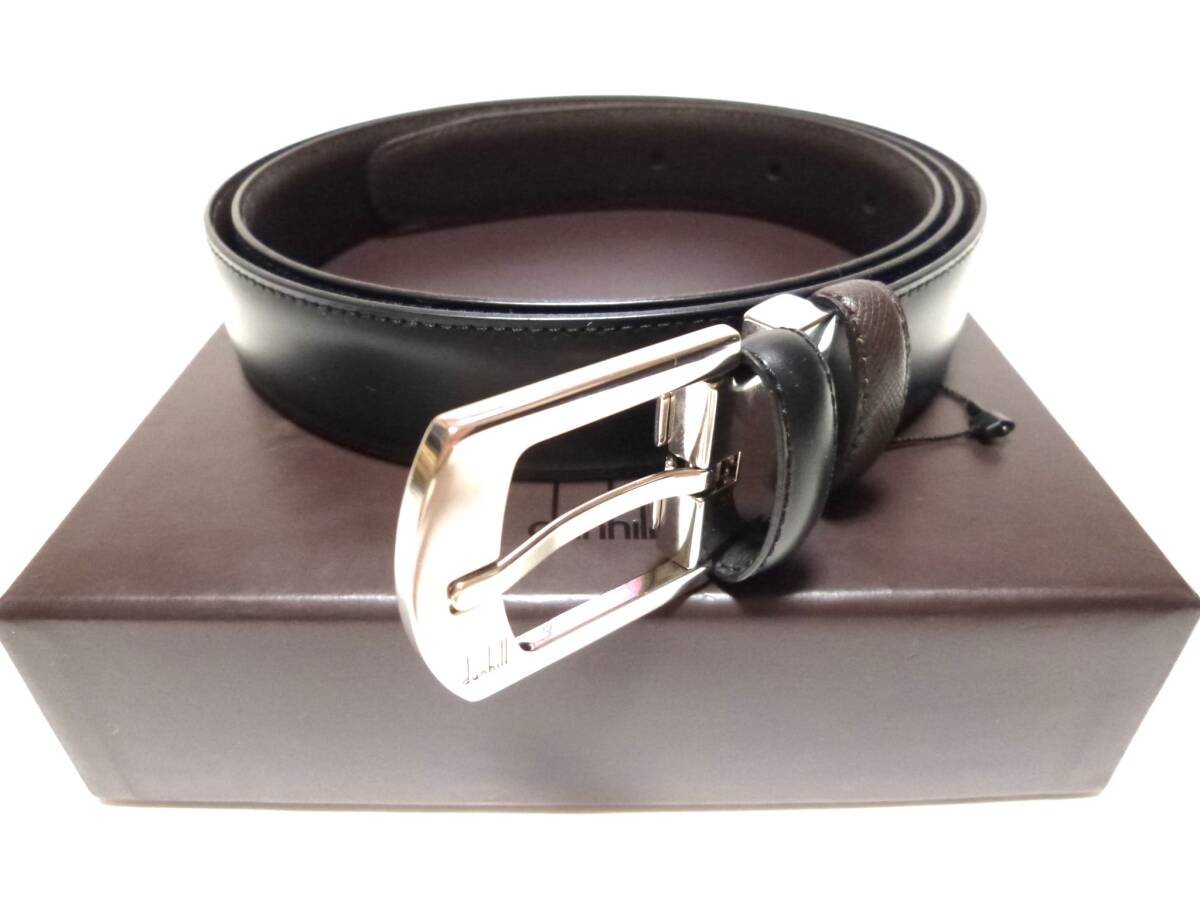ダンヒル dunhill リバーシブルベルト HPZ140A42 新品!!拍卖