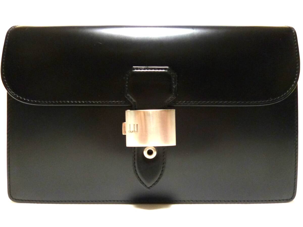 ダンヒル dunhill セカンドバッグ YR9000A コンフィデンシャル 極美品!!拍卖