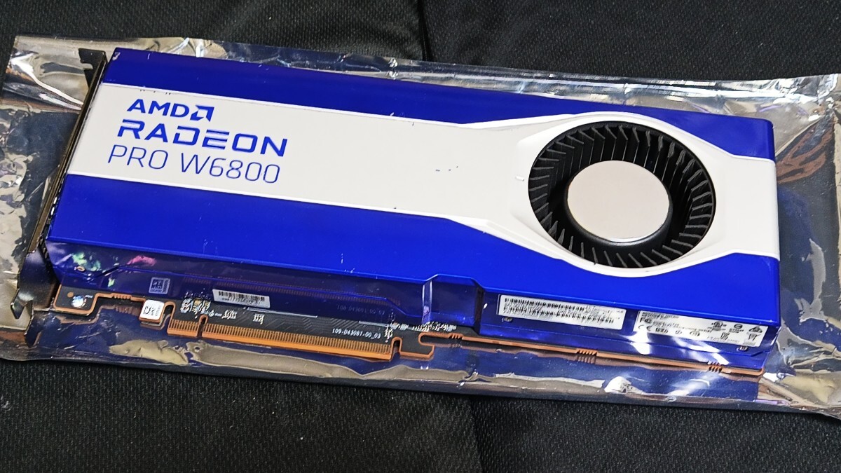 【動作確認済】RADEON PRO W6800 32GB拍卖