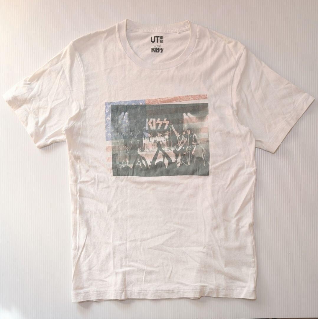 KISS ユニクロ UT Tシャツ サイズL a051拍卖