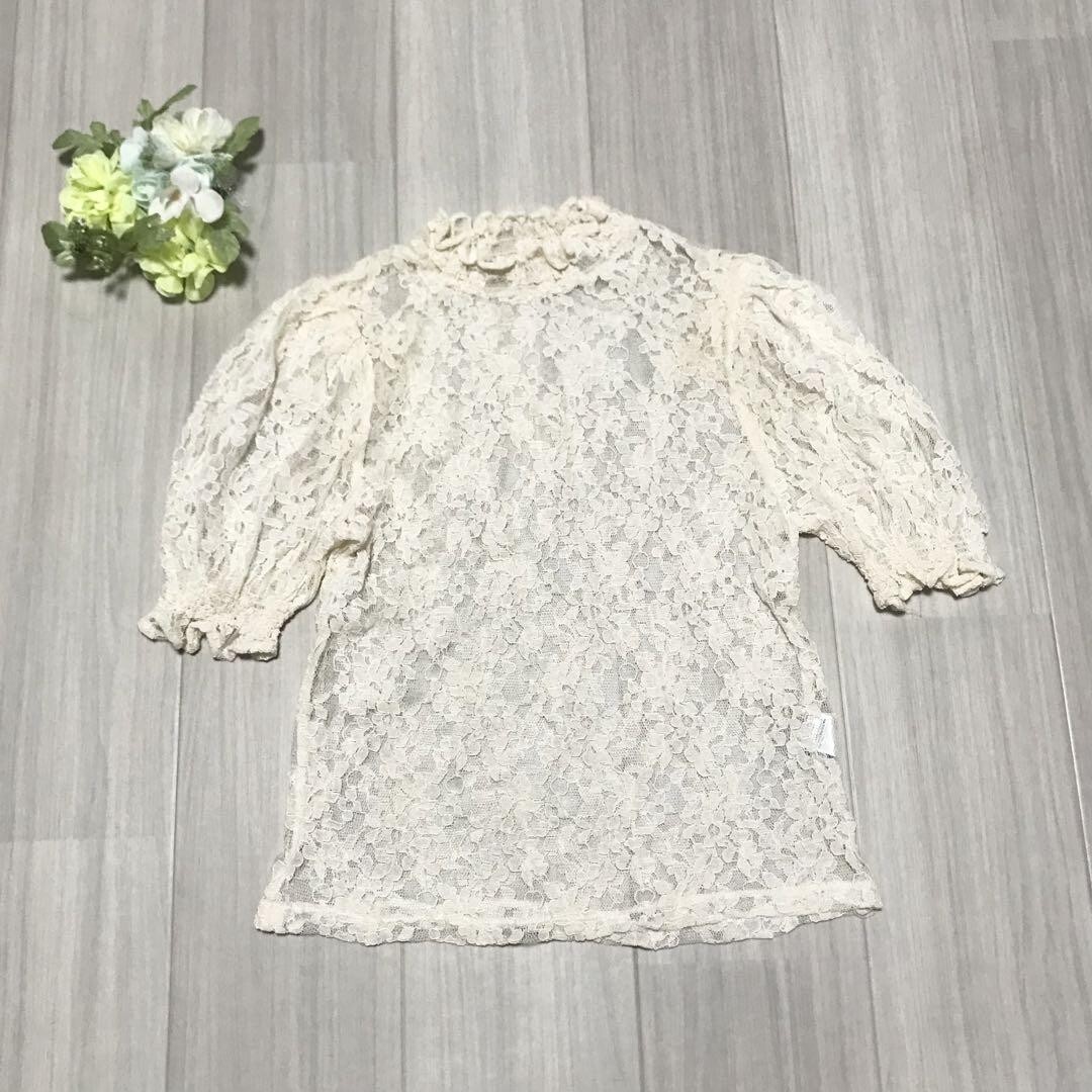 GU レディース 総レーストップス サイズS ジーユー b0434拍卖