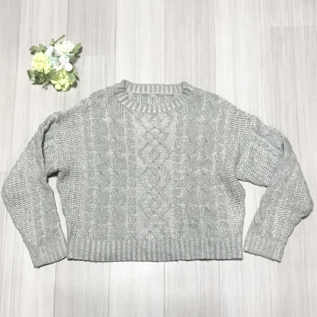 VENCE EXCHANGE レディース 長袖ニット サイズM バスト79〜87cm 身長154〜162cm b0428拍卖