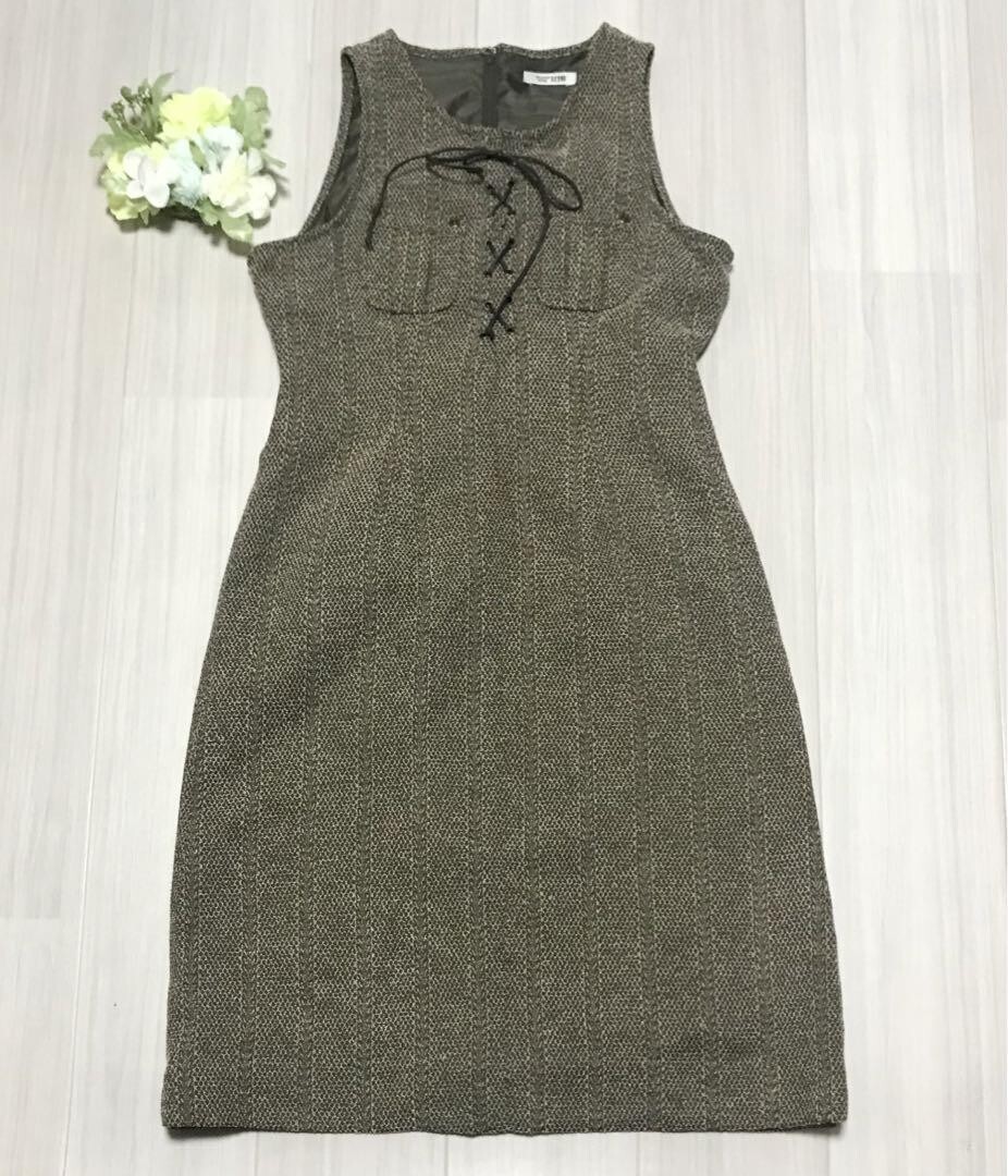 1126 ノースリーブ カットソー ロングワンピース サイズ9AR M相当 b0455拍卖