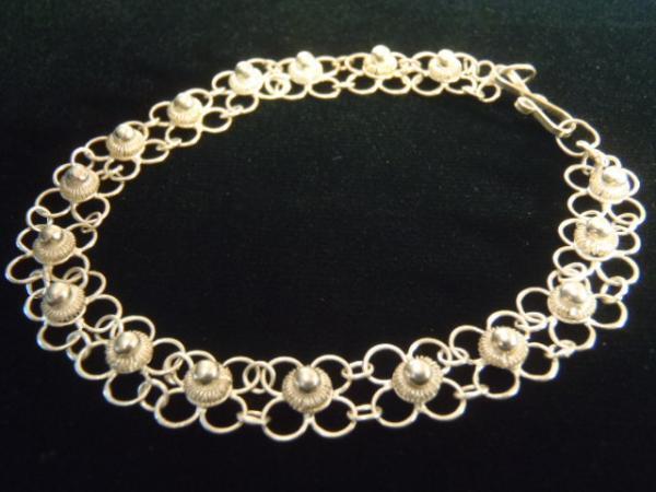 ★§ 純銀製ハンドメイドブレス §★ゆうパケット(おてがる配送)送料無料★シルバー925★①拍卖