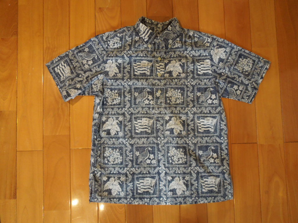 reyn spooner レインスプナー 半袖アロハシャツ プルオーバー Sサイズ拍卖
