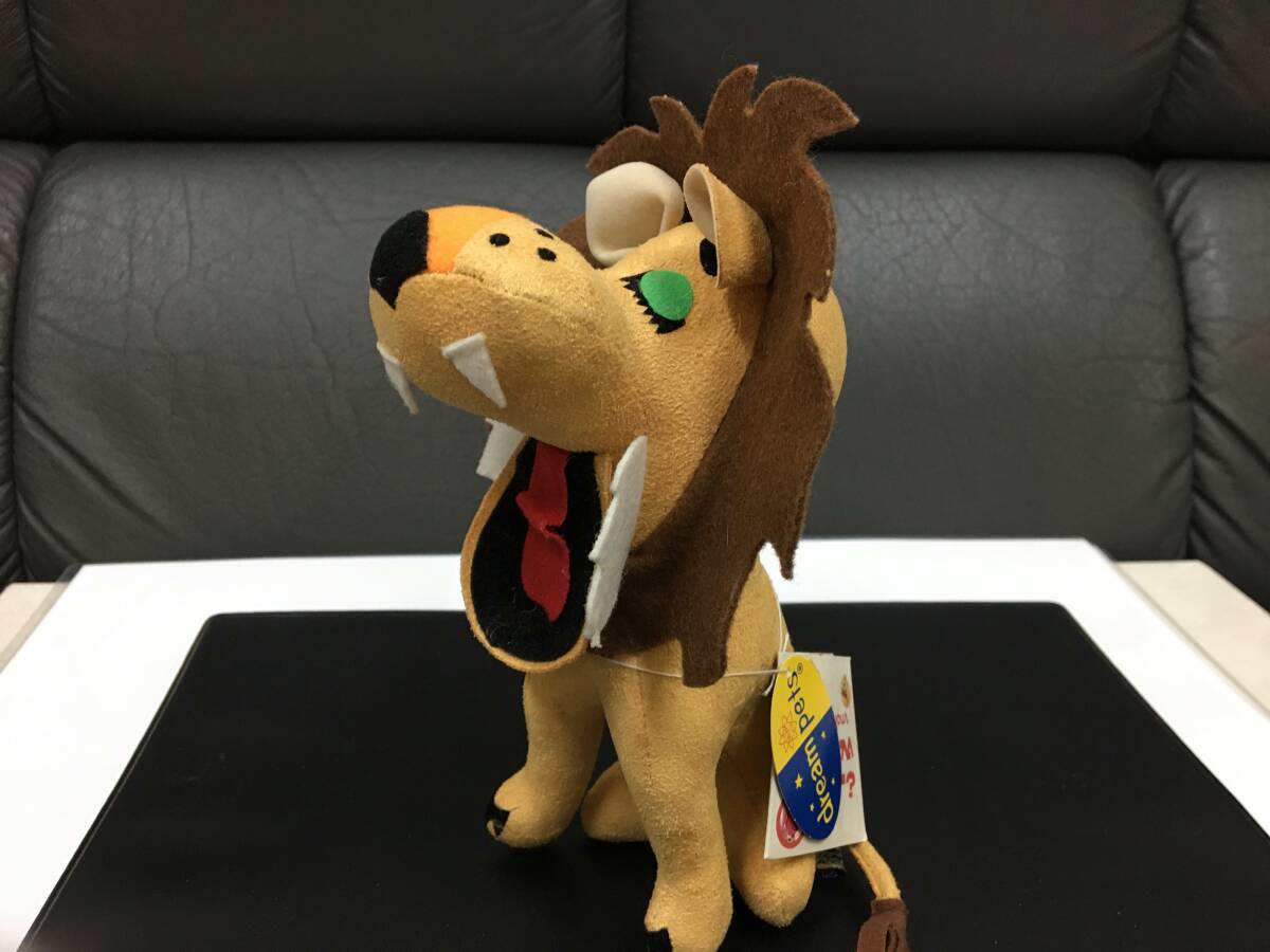 ビンテージDreampets「ドリームペッツ ルーディクス・ライオン」レトロ オールド 動物 ぬいぐるみ アメリカ雑貨(模型白袋保管)  拍卖