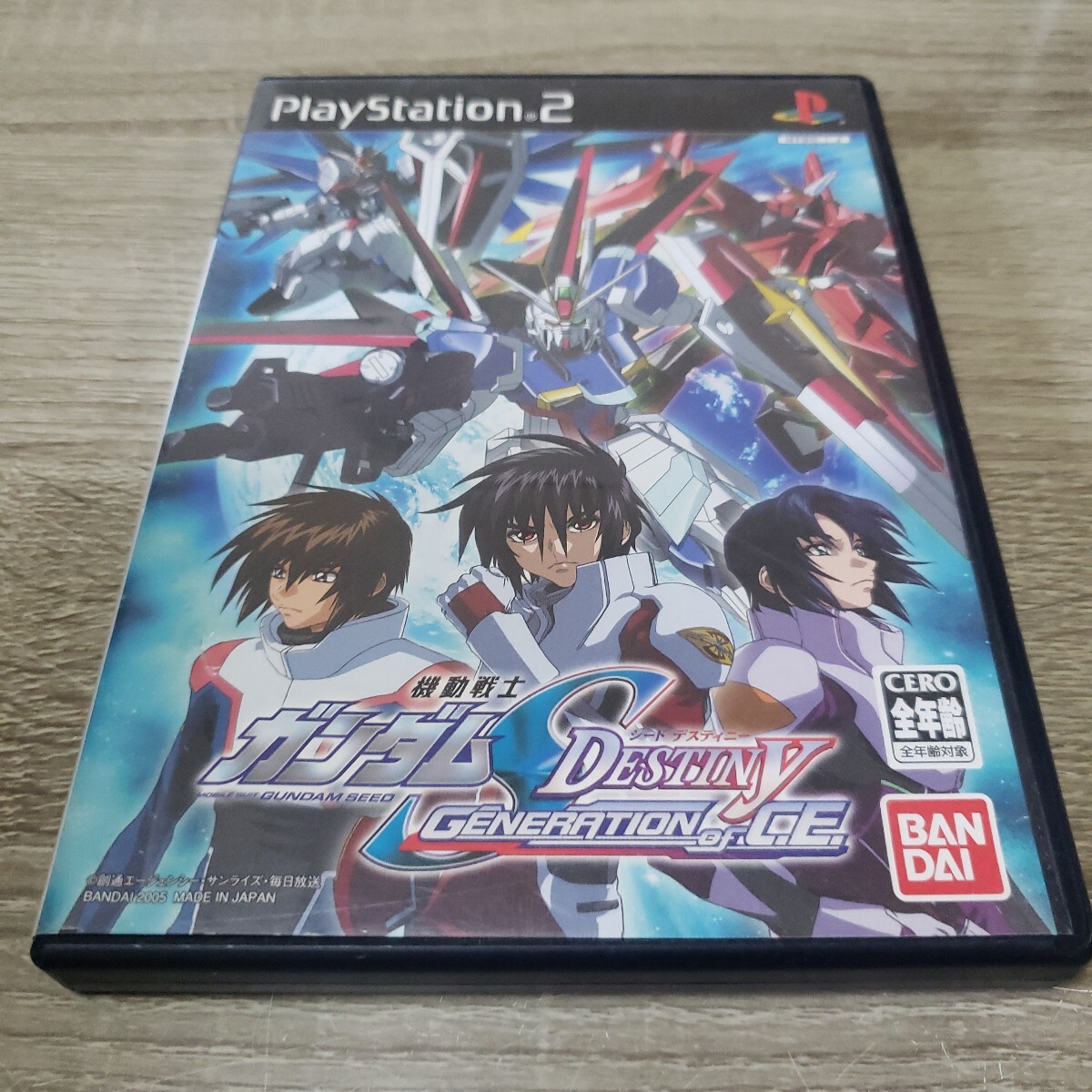 【即決】PS2 機動戦士ガンダム S DESTINY GENERATION of C.E. シードデスティニー拍卖