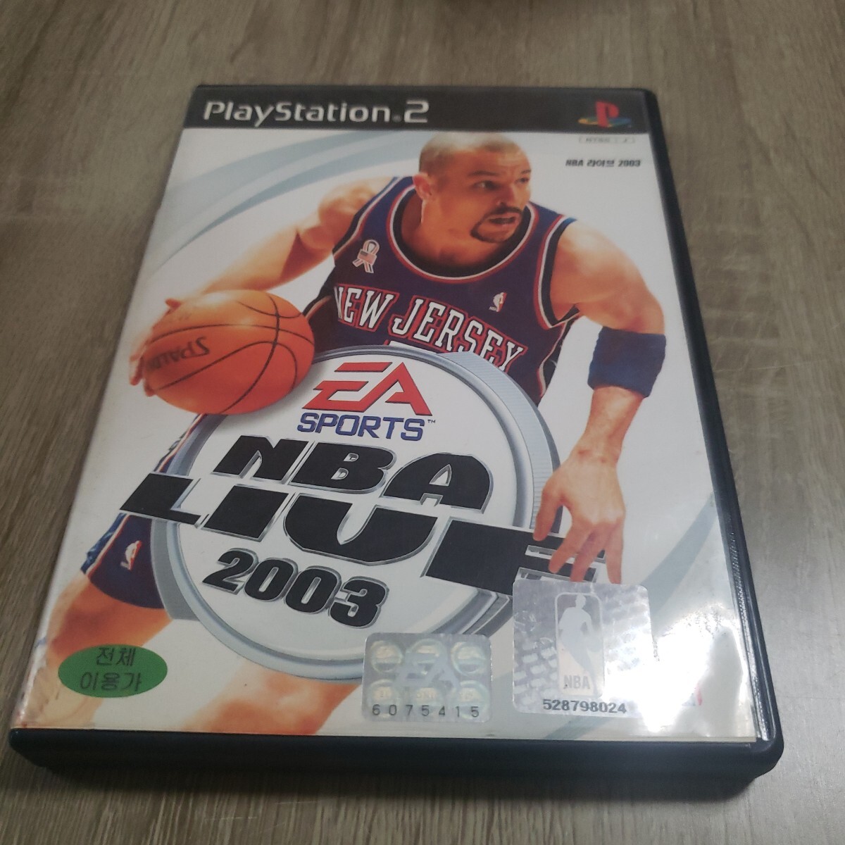 【即決】PS2 NBAライブ2003 韓国版拍卖
