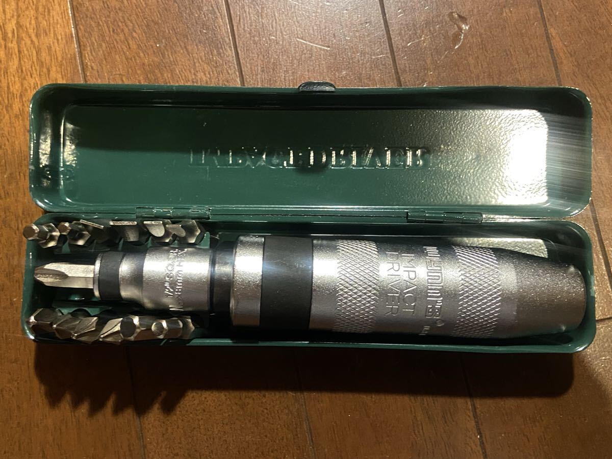 WYNN’S ウィンズ インパクトドライバー ショックドライバー 固着したボルトの取り外し made in USA アメリカ製 セット ビット付拍卖