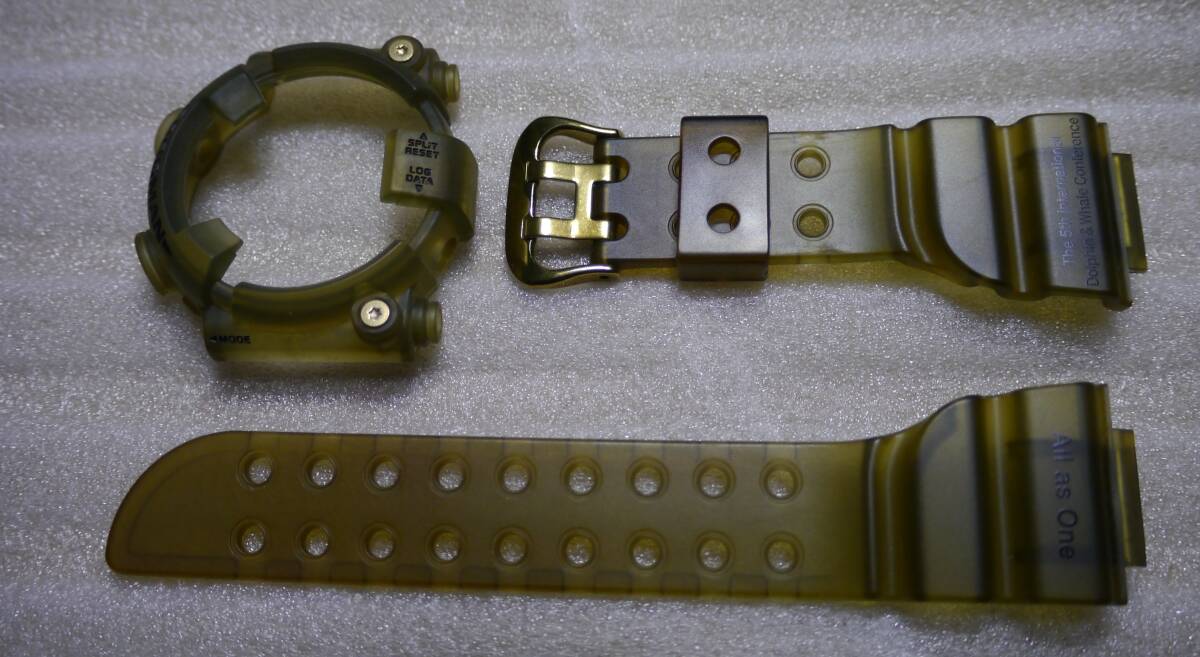 【送料無料】CASIO純正 DW-8200K-8 オーシャン ベゼル ベルト フロッグマン イルクジ拍卖