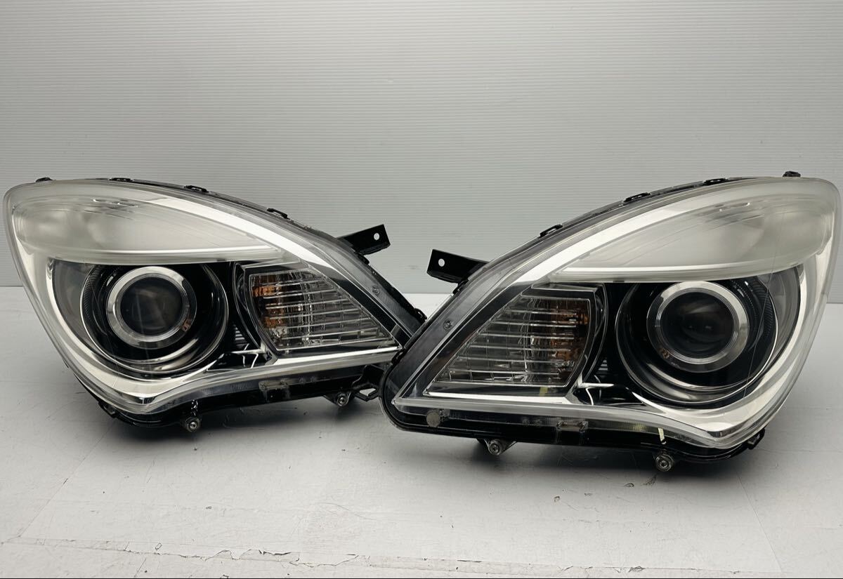 ★当日発送★割れ無 スズキ MA15S ソリオ 純正 HID ヘッドライト 左右セット LE10G6223 35100-54M MB15S デリカ D:2 (W254)拍卖