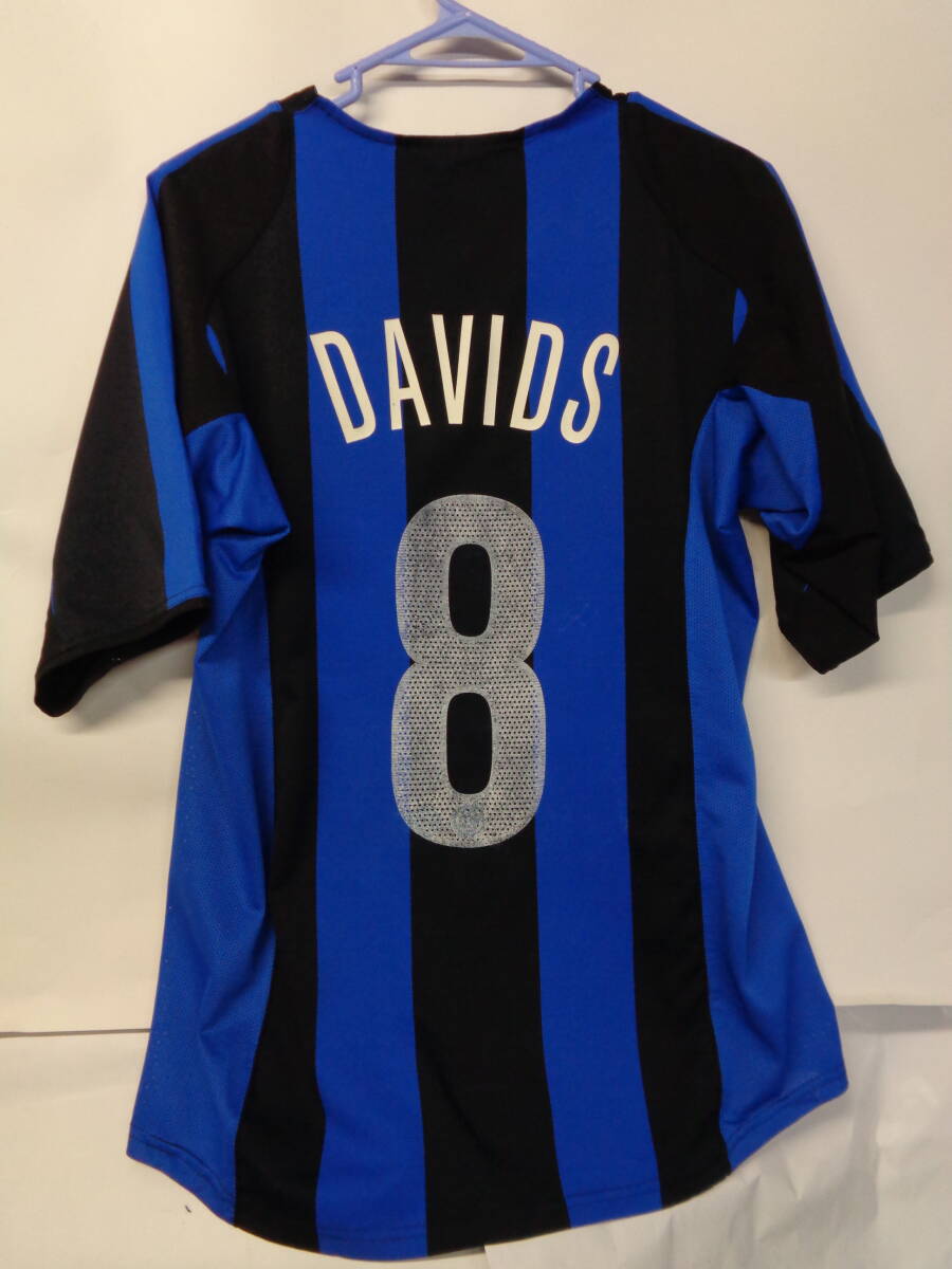 正規品中古★ダービッズ#8★インテル2004-2005H青黒 Mサイズ(50-71拍卖