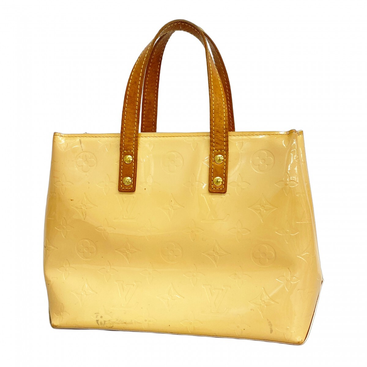 【5ge6309-h】ルイヴィトン ハンドバッグ ヴェルニ リードPM M91306 マシュマロピンク【中古】レディース拍卖