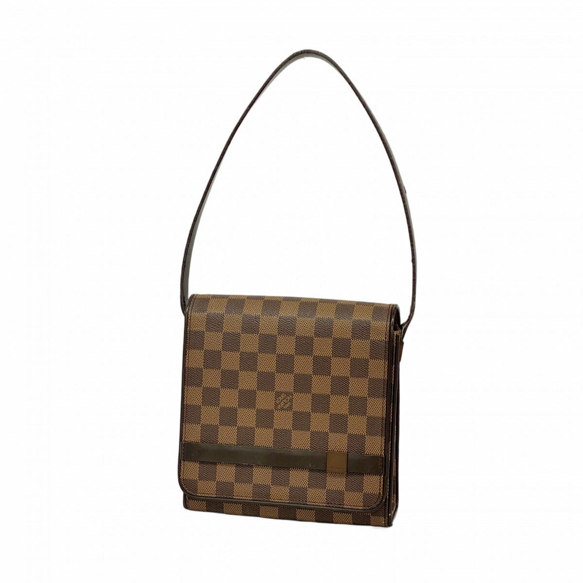 【5ge6447-h】ルイヴィトン ショルダーバッグ ダミエ トライベッカミニ N51162 エベヌ【中古】レディース拍卖