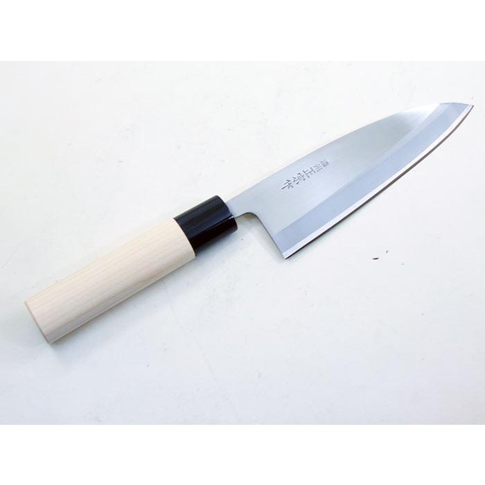 和包丁 関の包丁 濃州正宗作 出刃 片刃 白木拍卖