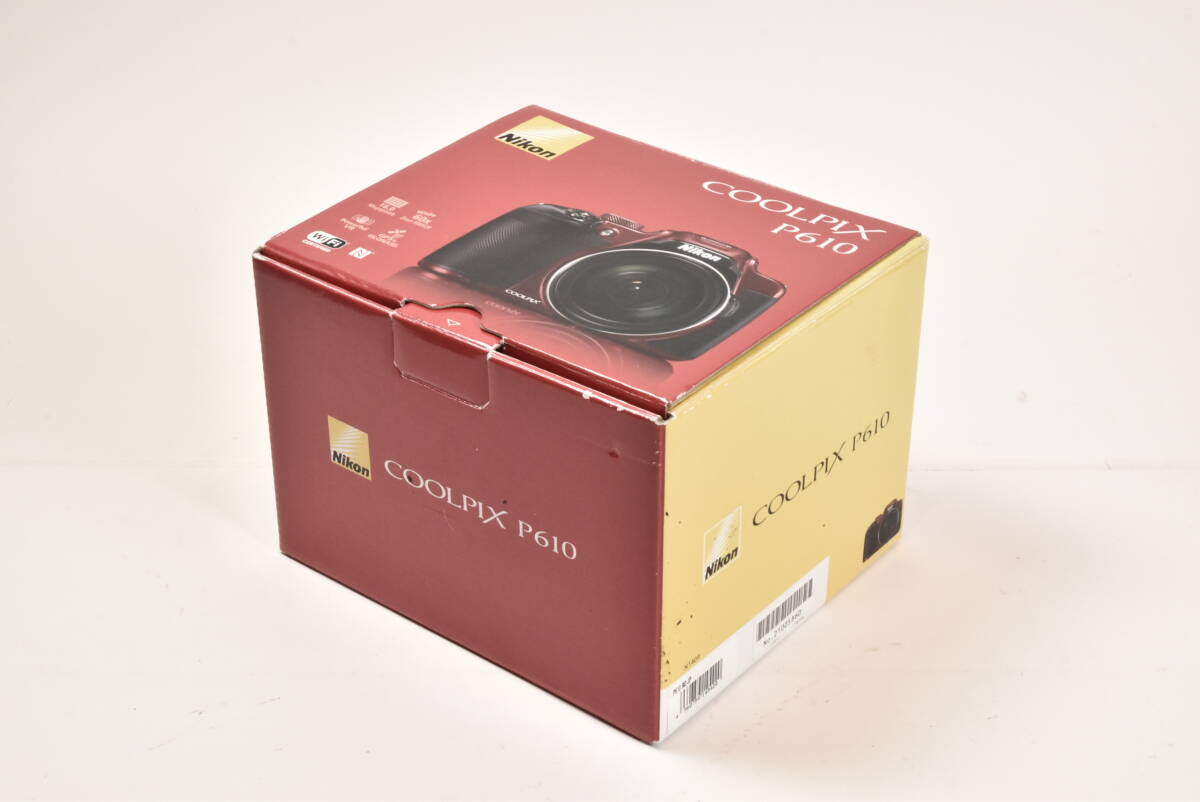 Nikon ニコン COOLPIX P610 レッド 空箱 外箱 ケース 純正品 EF-TN-YO2867拍卖