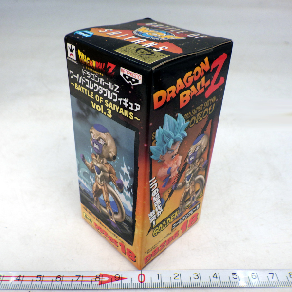 【未開封】ドラゴンボールZ ワールドコレクタブルフィギュア ~BATTLE OF SAIYANS~ vol.3 018 ゴールデンフリーザ拍卖