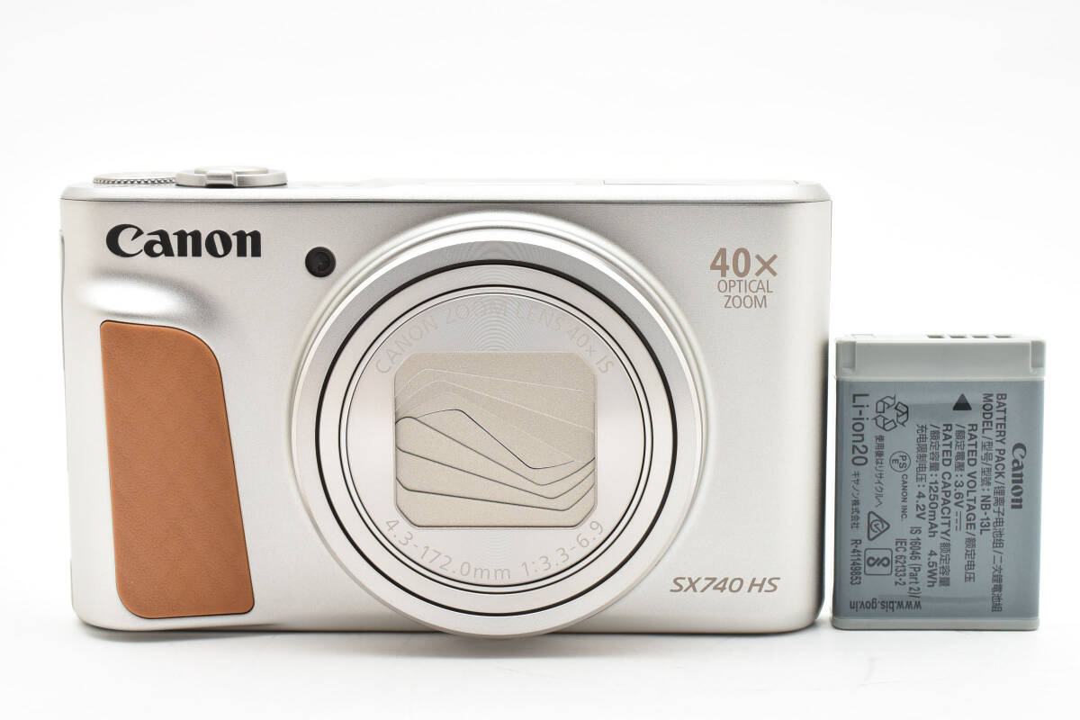 Powershot SX740 HS シルバー No4拍卖