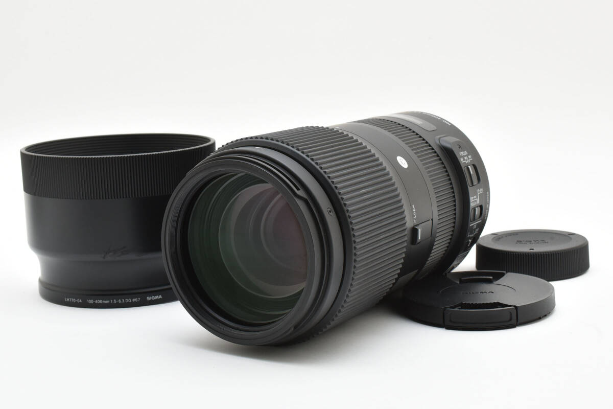 良品 Sigma 100-400mm f5-6.3 ニコン DG OS HSM Contemporary拍卖