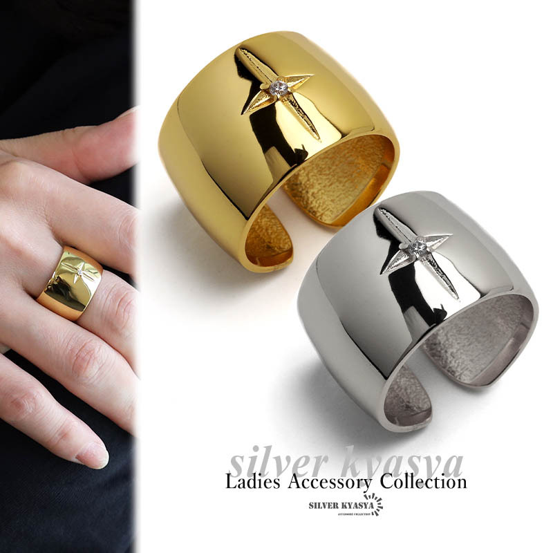 (ゴールド) s925 ワイドリング シンプル シルバー925 極太リング 甲丸リング 18k gp 太め 金属アレルギーフリー拍卖